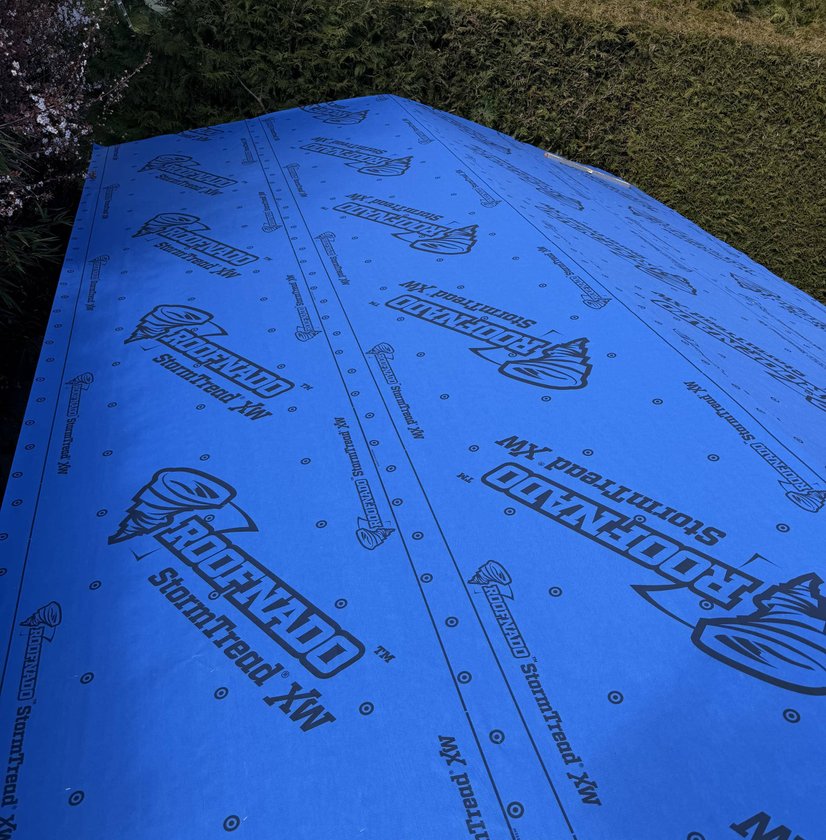 Completed roof installation in Greater Victoria BC
